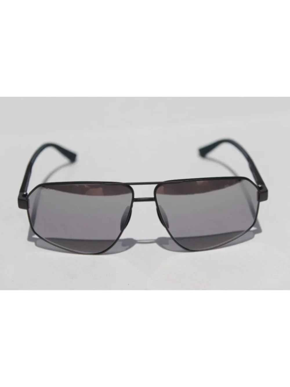 MAUI JIM Keawawa POLARIZED Sunglasses DSB620-02 Gunmetal/Silver Black Mirror NEW